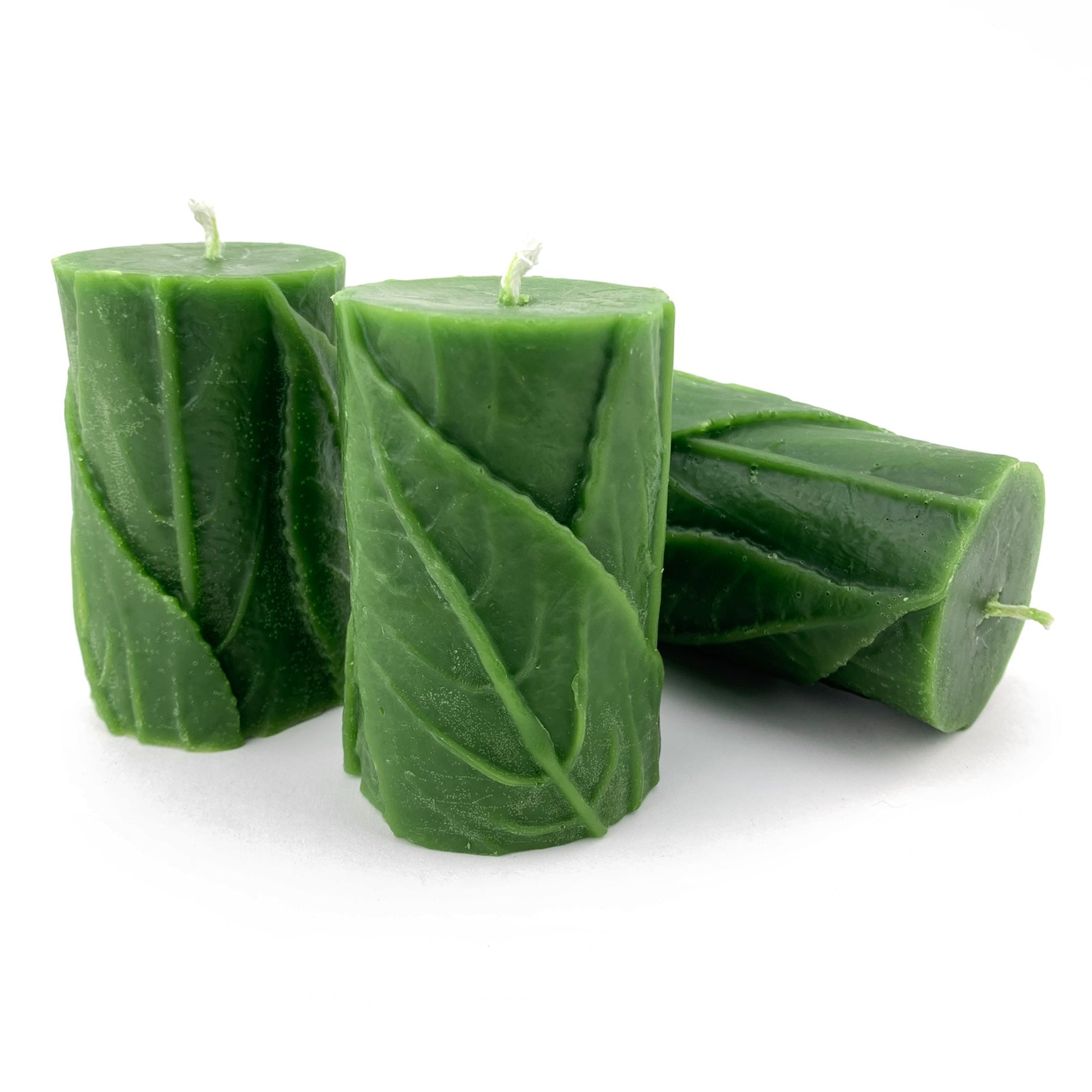 Beeswax Leaf Candle