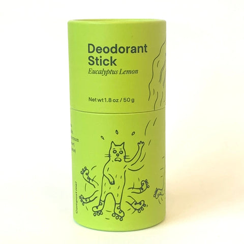 Compostable Deodorant Stick - Eucalyptus Lemon
