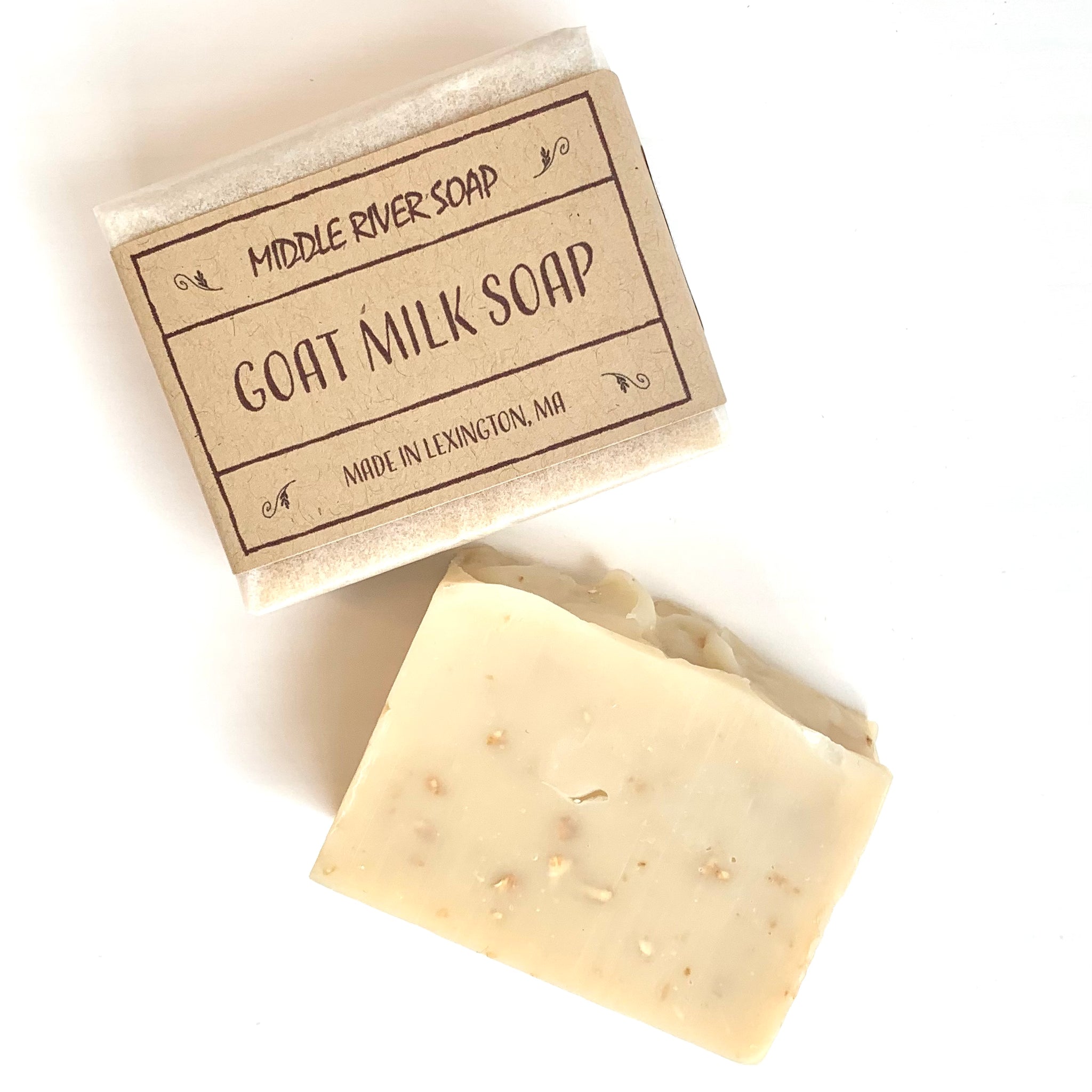 Middle River Goat Milk Soap with Honey and Oats