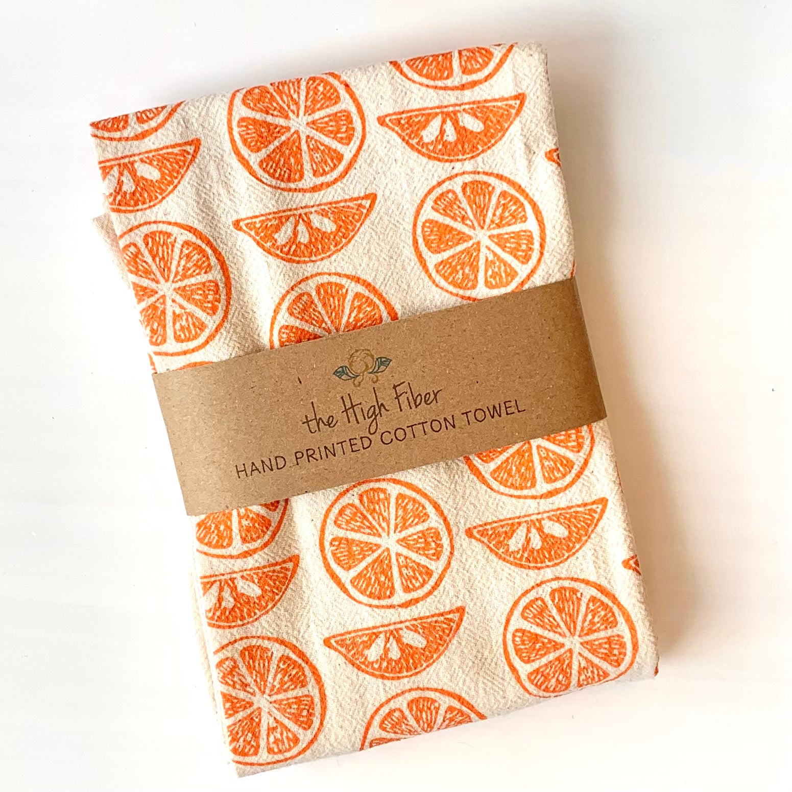 Cotton Towel - Oranges