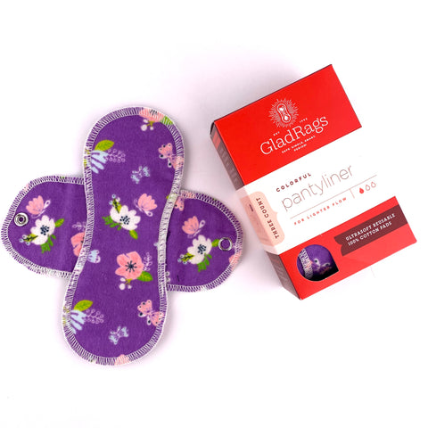 Reusable Pantyliner - 3 Pack, Assorted Patterns