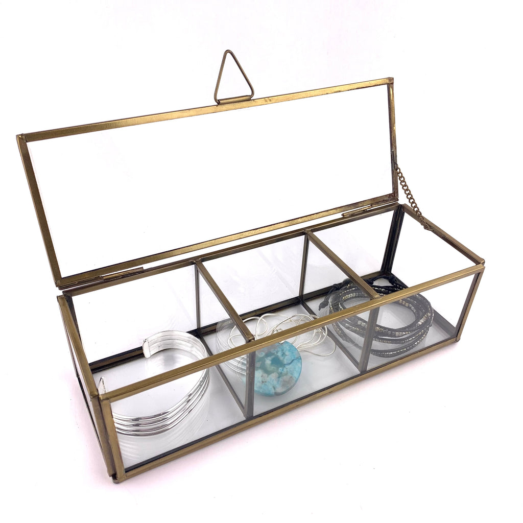 Rectangle Glass Box – Center Goods