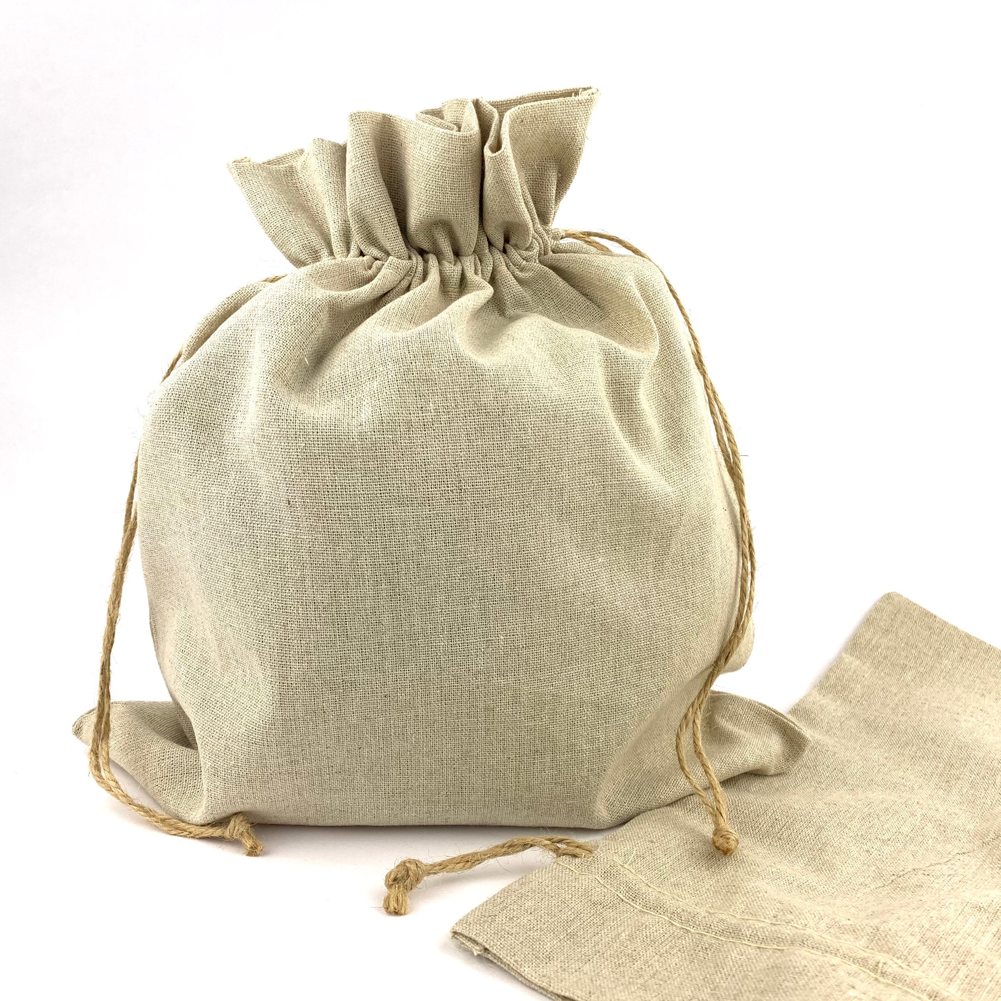 Reusable Fabric Gift Bag - Linen