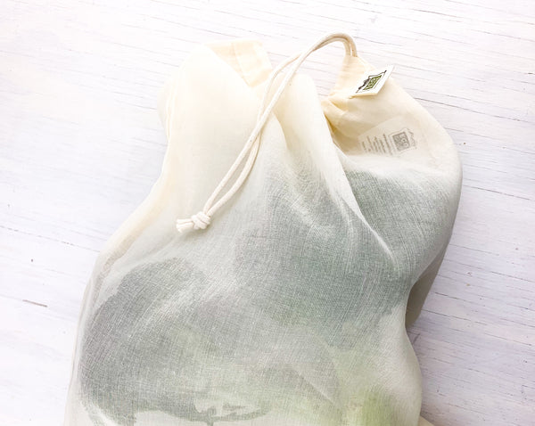 Large Reusable Produce Bag, Gauze