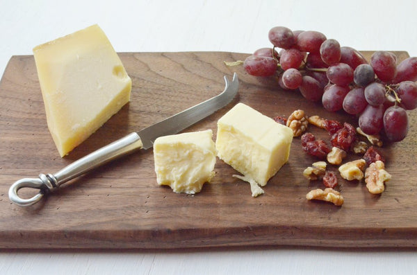 Rustic Walnut Wood Cheese Board