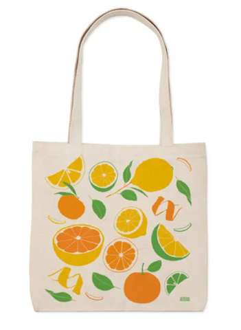 Reusable Tote Large Lemon Bag