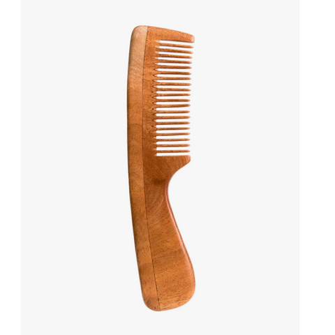 Neem Wood Comb - Fine Tooth