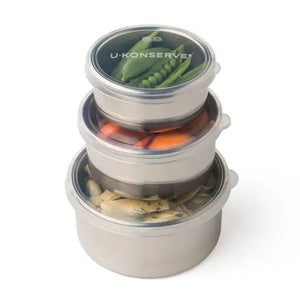 Reusable Container - Round Nesting Set of 3