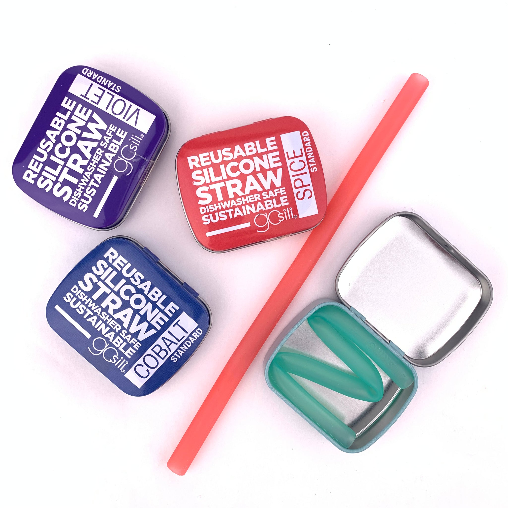 Silicone Straw With Travel Case
