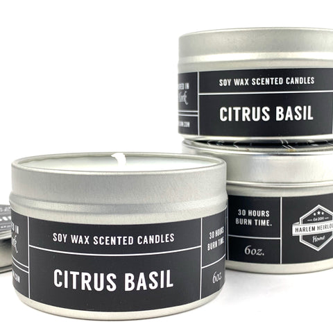 Soy Candle - Citrus Basil