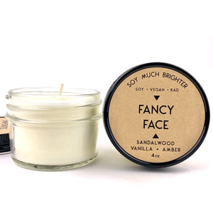 Soy Candle - Fancy Face