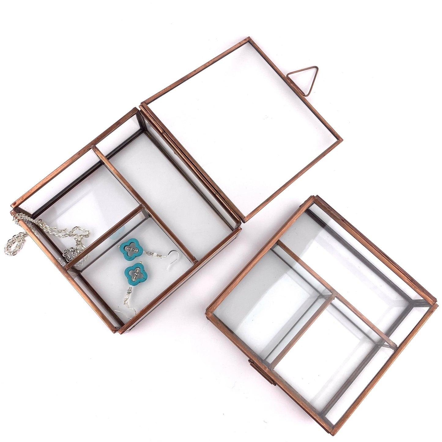Square Glass Box – Center Goods