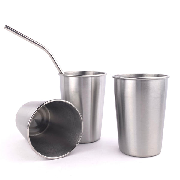 Stainless Steel Cup - 12 oz