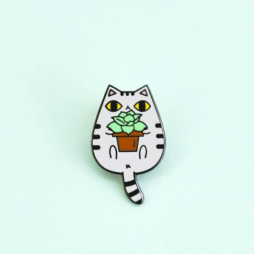 Enamel Pin - Tabby Cat Pin