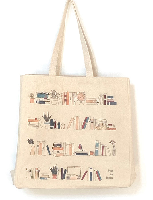 Tote Bag, Free to Learn